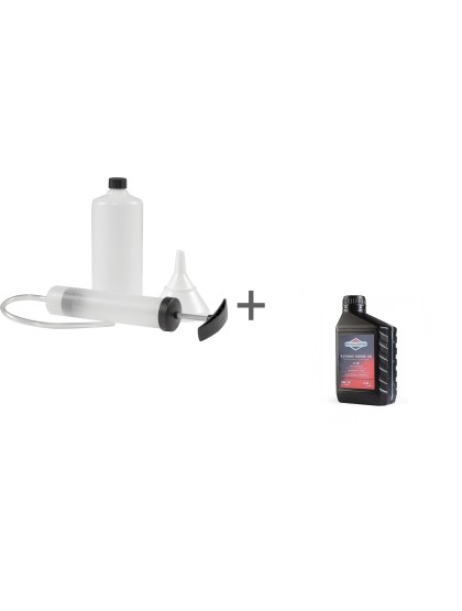 Набор сервисный для двигателя GEOS (AL-KO), Масло Briggs & Stratton SAE-30 0.6л вместе дешевле!