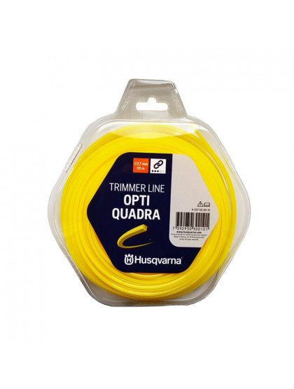 Корд триммерный Husqvarna Opti Quadra, 2.7 мм/55 м, в блистере