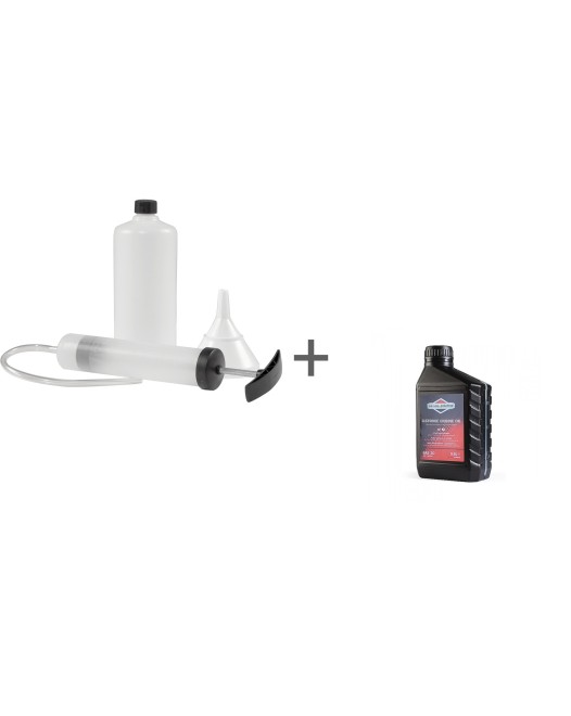 Набор сервисный для двигателя GEOS (AL-KO), Масло Briggs & Stratton SAE-30 0.6л вместе дешевле!